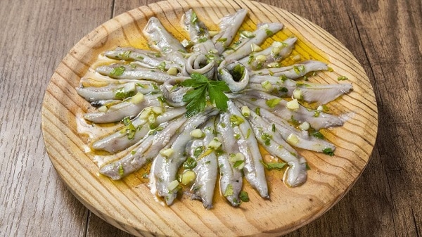 Calorias boquerones en vinagre