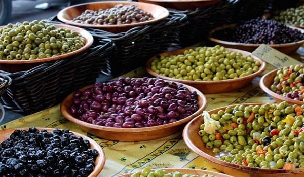 Tipos de aceitunas